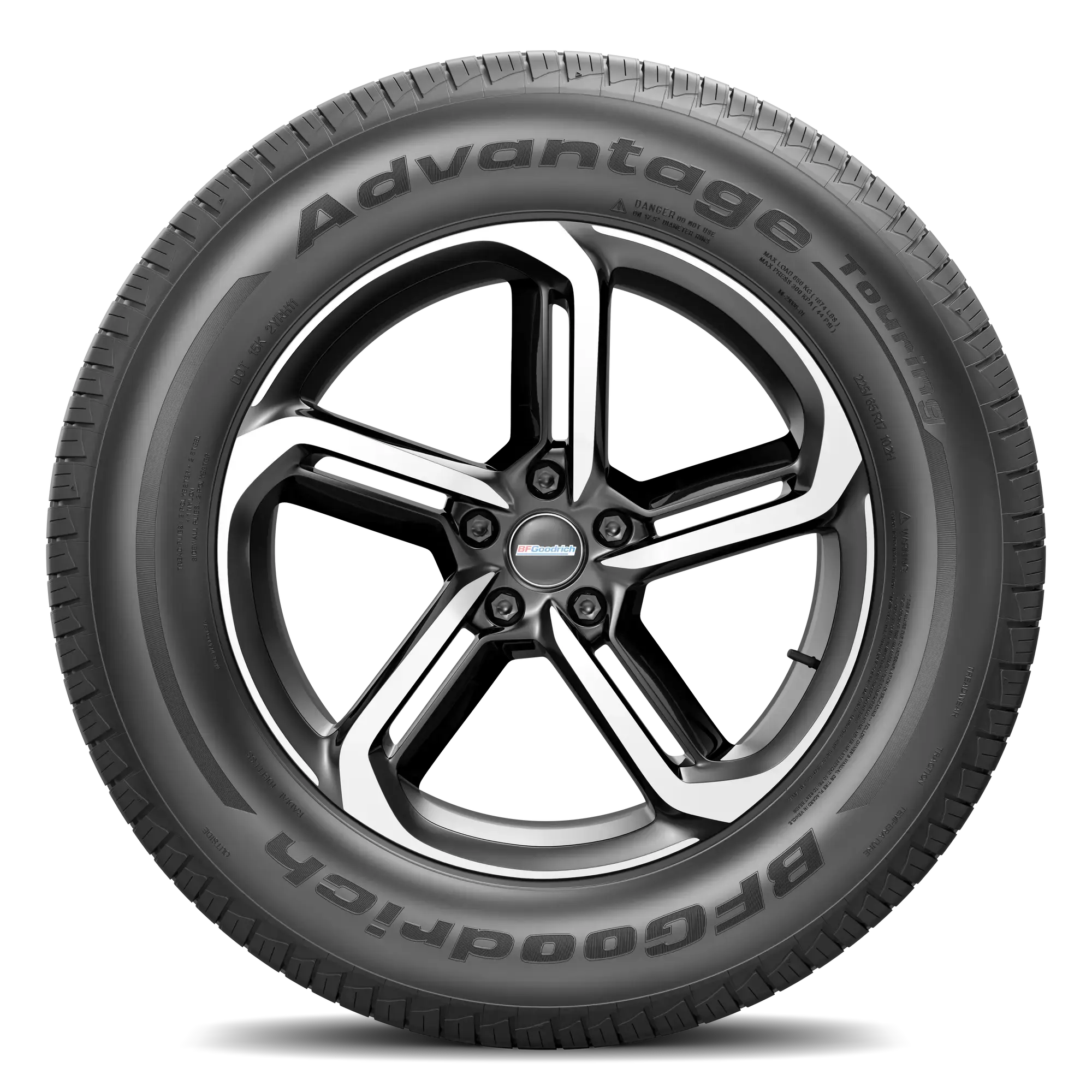 Llanta BFGOODRICH ADVANTAGE TOURING Llanta de verano 225/65 R17 102H Una (llanta + rin) Cuadrado