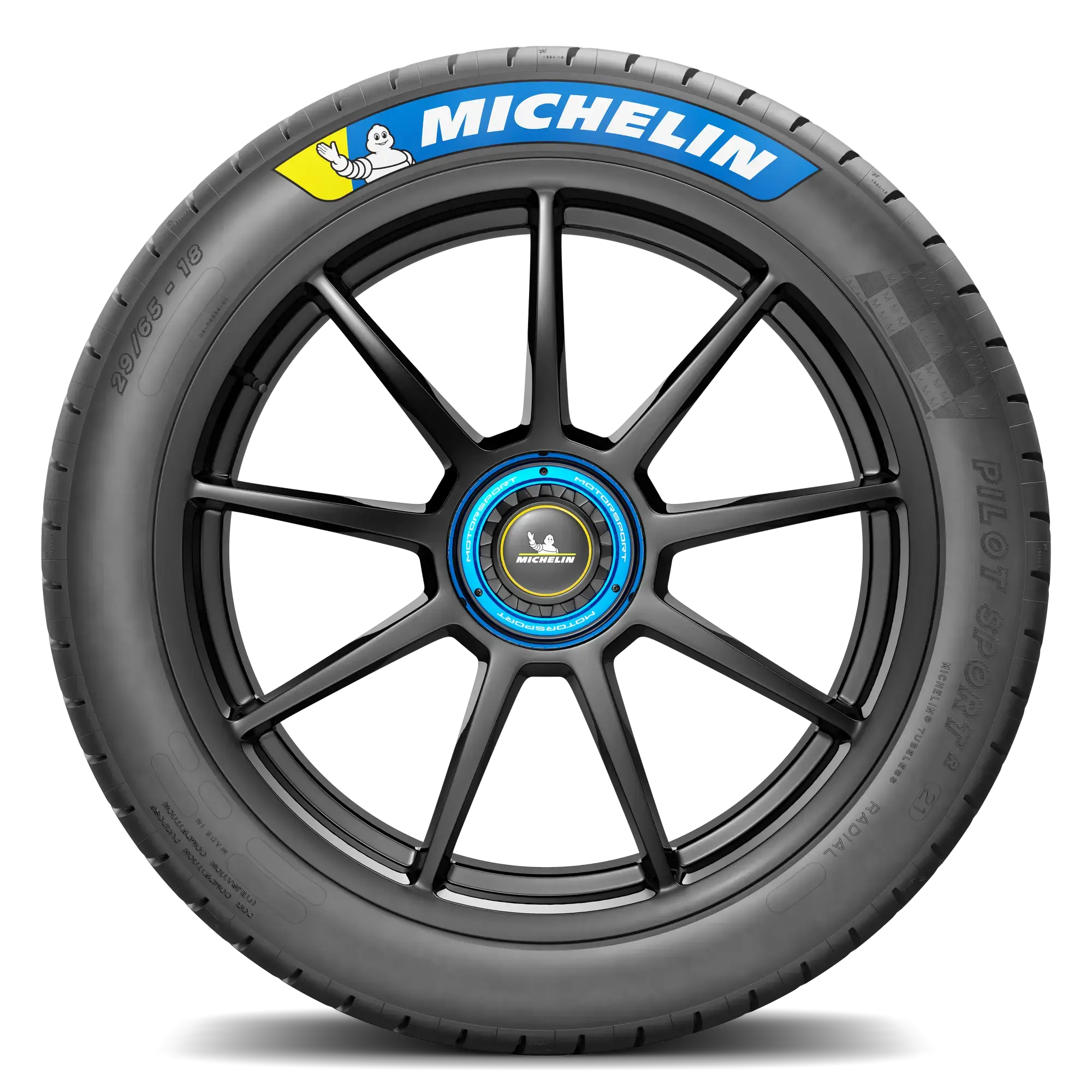 Pneu MICHELIN PILOT SPORT R VERSION GT 29/65-18 A (pneu + jante) Carré