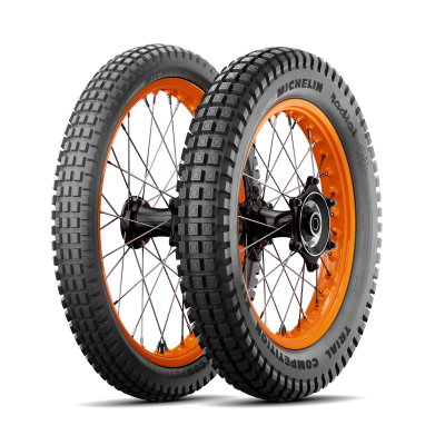 Tyre MICHELIN TRIAL COMPETITION Set A (tyre + rim) Square