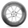 Pneu MICHELIN ROAD W GT Arrière 200/55 R16 M/C 77H A (pneu + jante) Carré