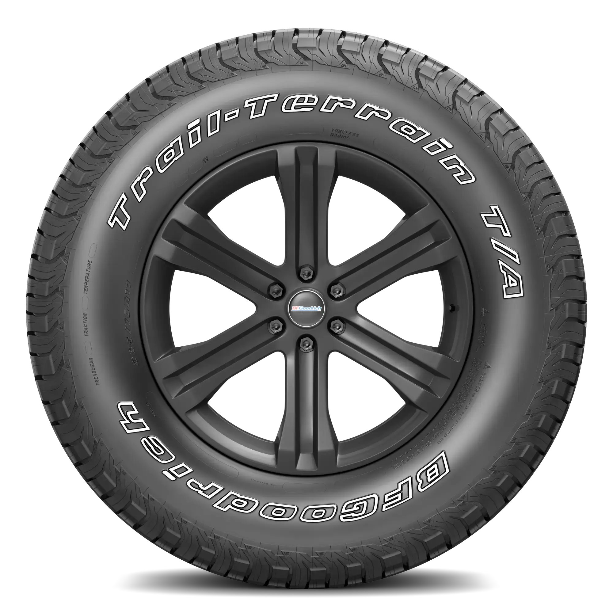 Llanta BFGOODRICH TRAIL TERRAIN T/A Llantas para todas las estaciones 265/70 R17 115T Una (llanta + rin) Cuadrado