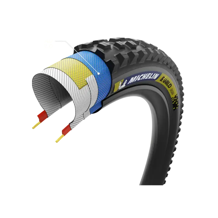 タイヤ MICHELIN E-WILD REAR RACING LINE スクエア
