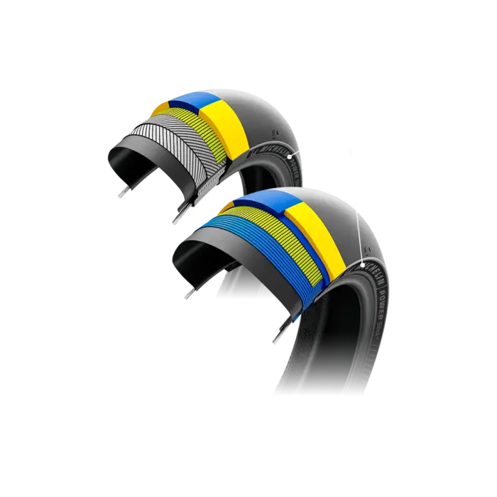 Tyre MICHELIN POWER SLICK 2 Set Square