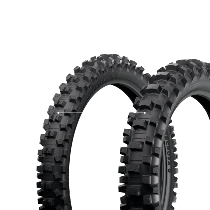 Tyre MICHELIN STARCROSS 6 MEDIUM SOFT Set Square