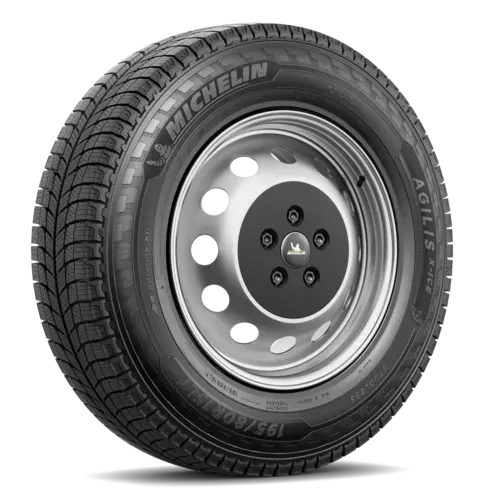 タイヤ MICHELIN AGILIS X-ICE 冬タイヤ 195/80 R15 LT 107/105R A(タイヤ + リム) スクエア