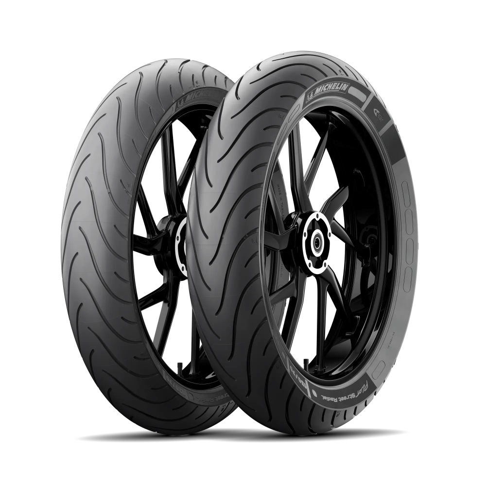 Band MICHELIN PILOT STREET RADIAL Instellen All-season band A (band + velg) Vierkant