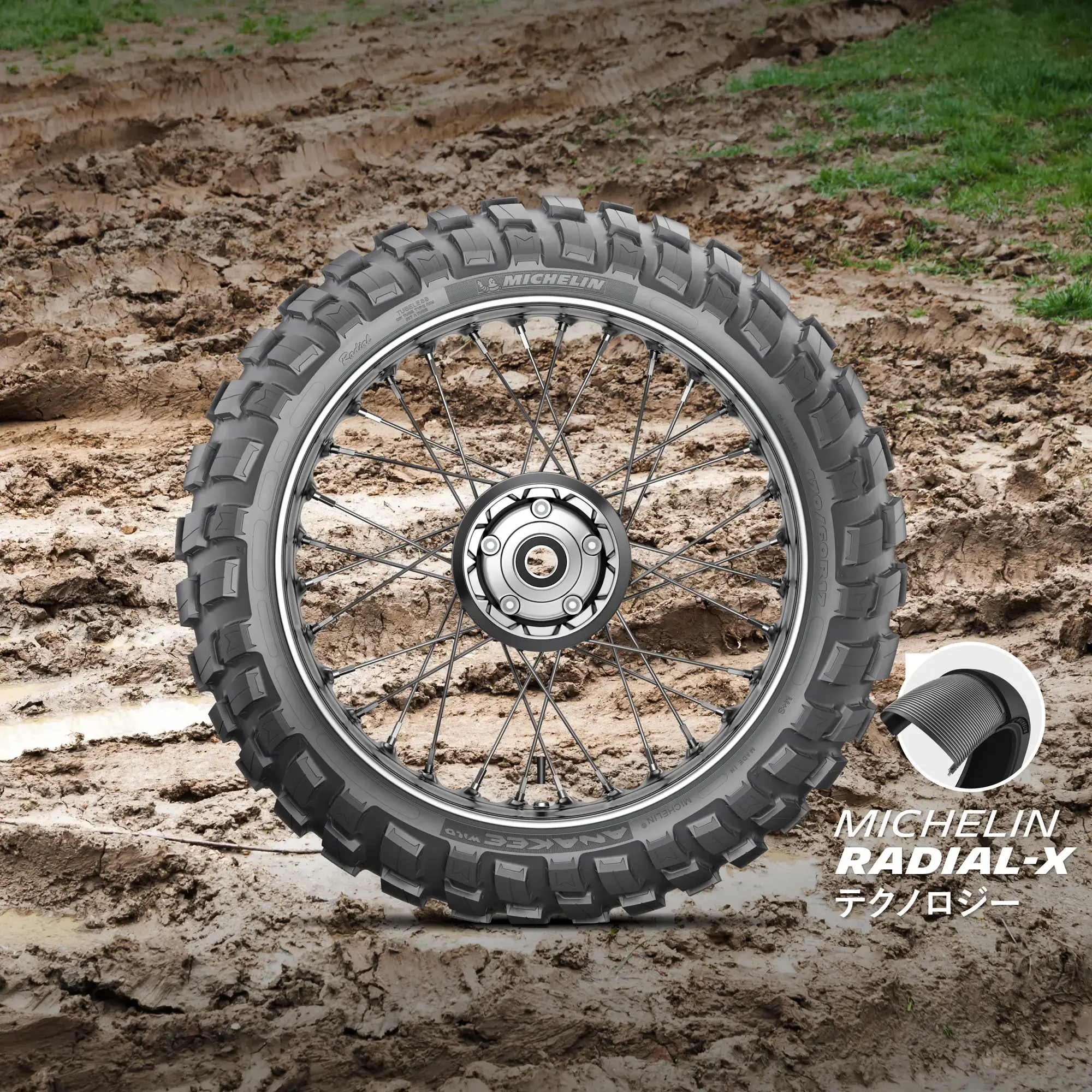 MICHELIN ANAKEE WILD（アナキー ワイルド） | 二輪車用タイヤ | 日本