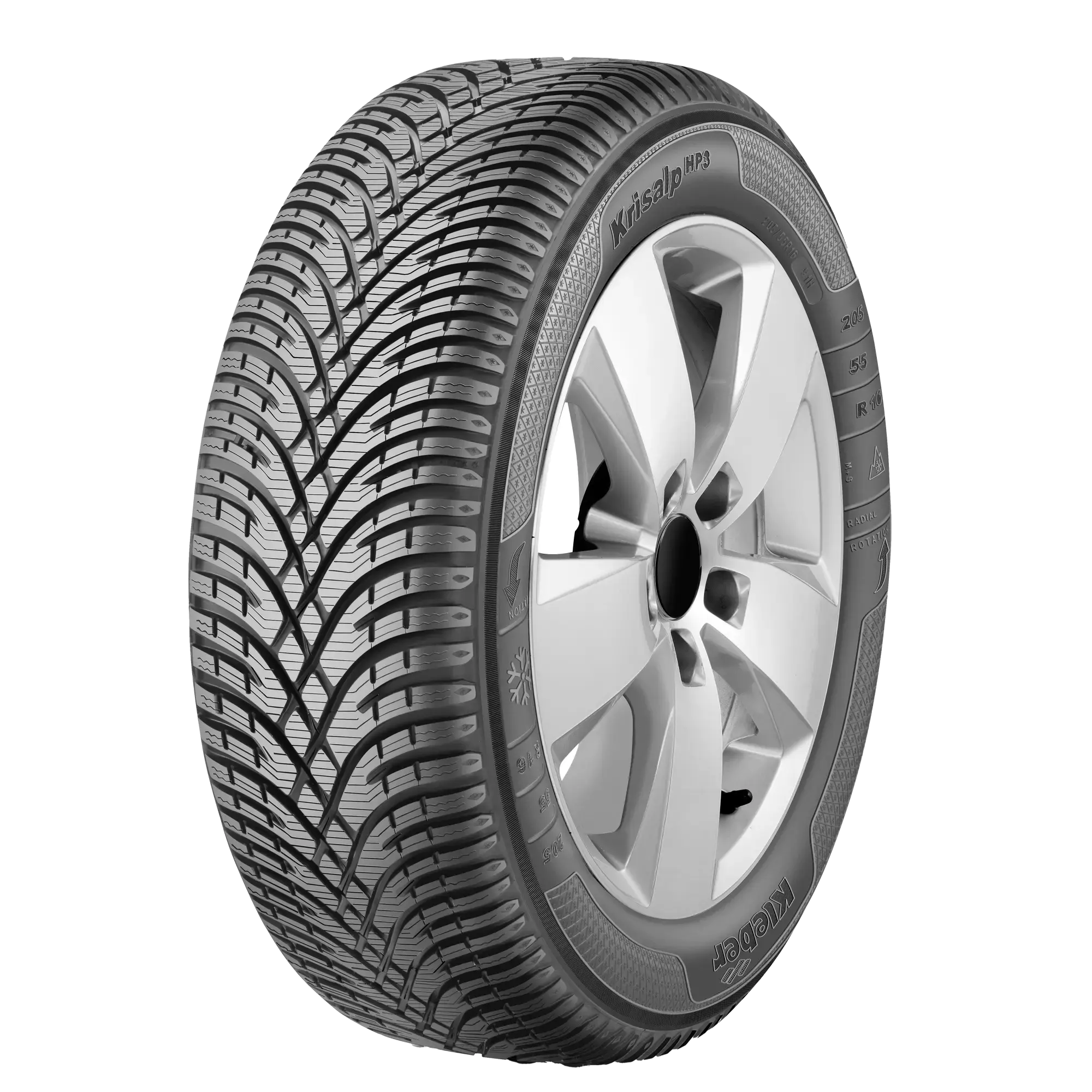 Abroncs KLEBER KRISALP HP3 Téli gumi 205/55 R16 A (abroncs + felni) Négyzetes