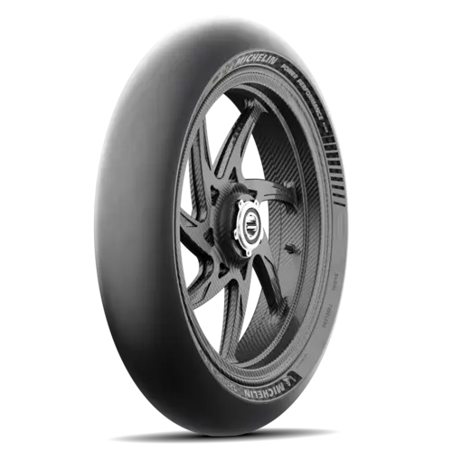 Ελαστικό MICHELIN POWER PERFORMANCE SLICK Εμπρός Ελαστικό παντός καιρού 120/75 R17 A (ελαστικό + ζάντα) Τετράγωνο