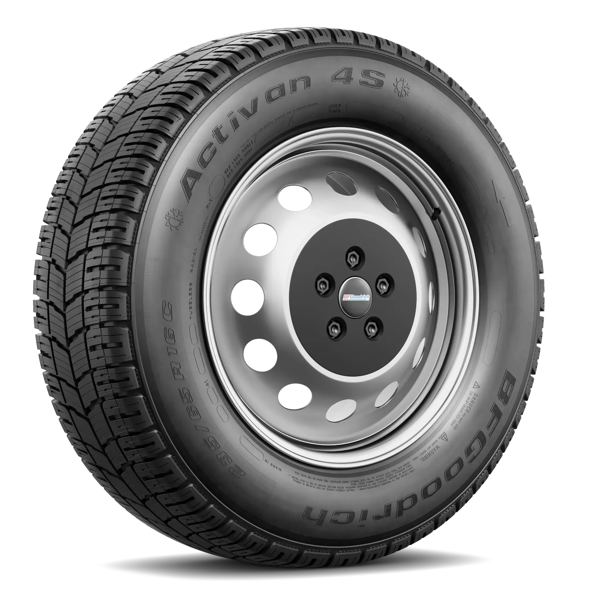 Pneu BFGOODRICH ACTIVAN 4S Pneu toutes saisons 235/65 R16C 115/113R A (pneu + jante) Carré