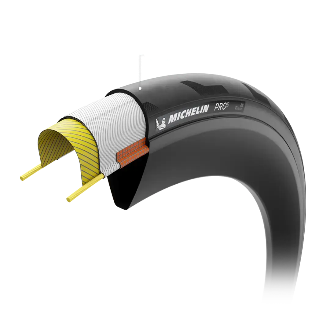 タイヤ MICHELIN PRO 5 TLR スクエア
