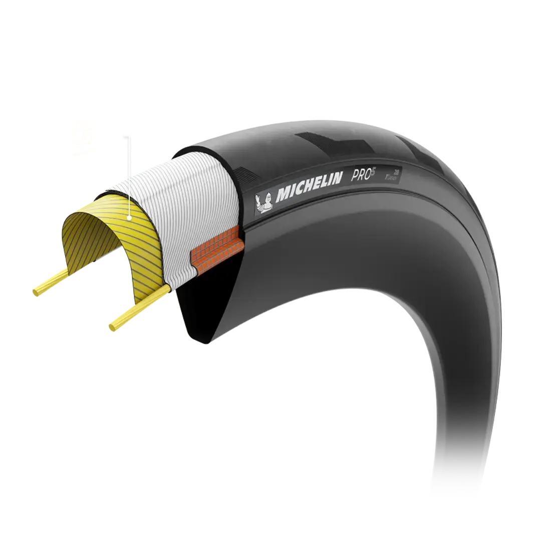 タイヤ MICHELIN PRO 5 TLR スクエア