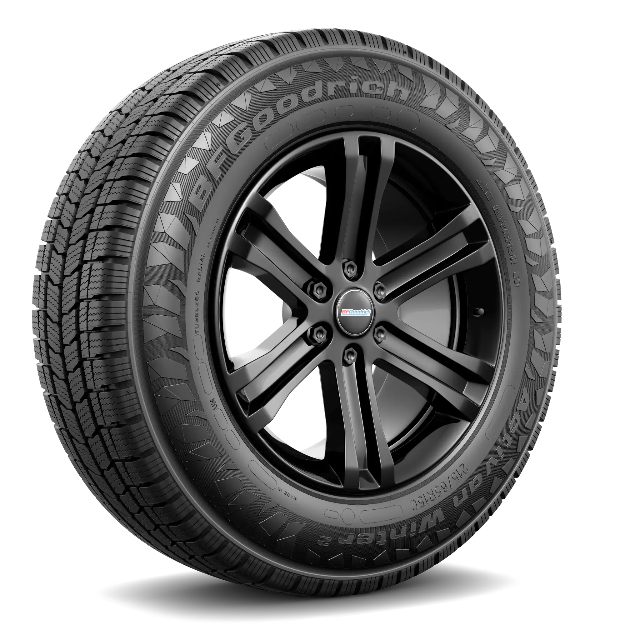 Pneu BFGOODRICH ACTIVAN WINTER 2 Pneu hiver 215/65 R15 A (pneu + jante) Carré