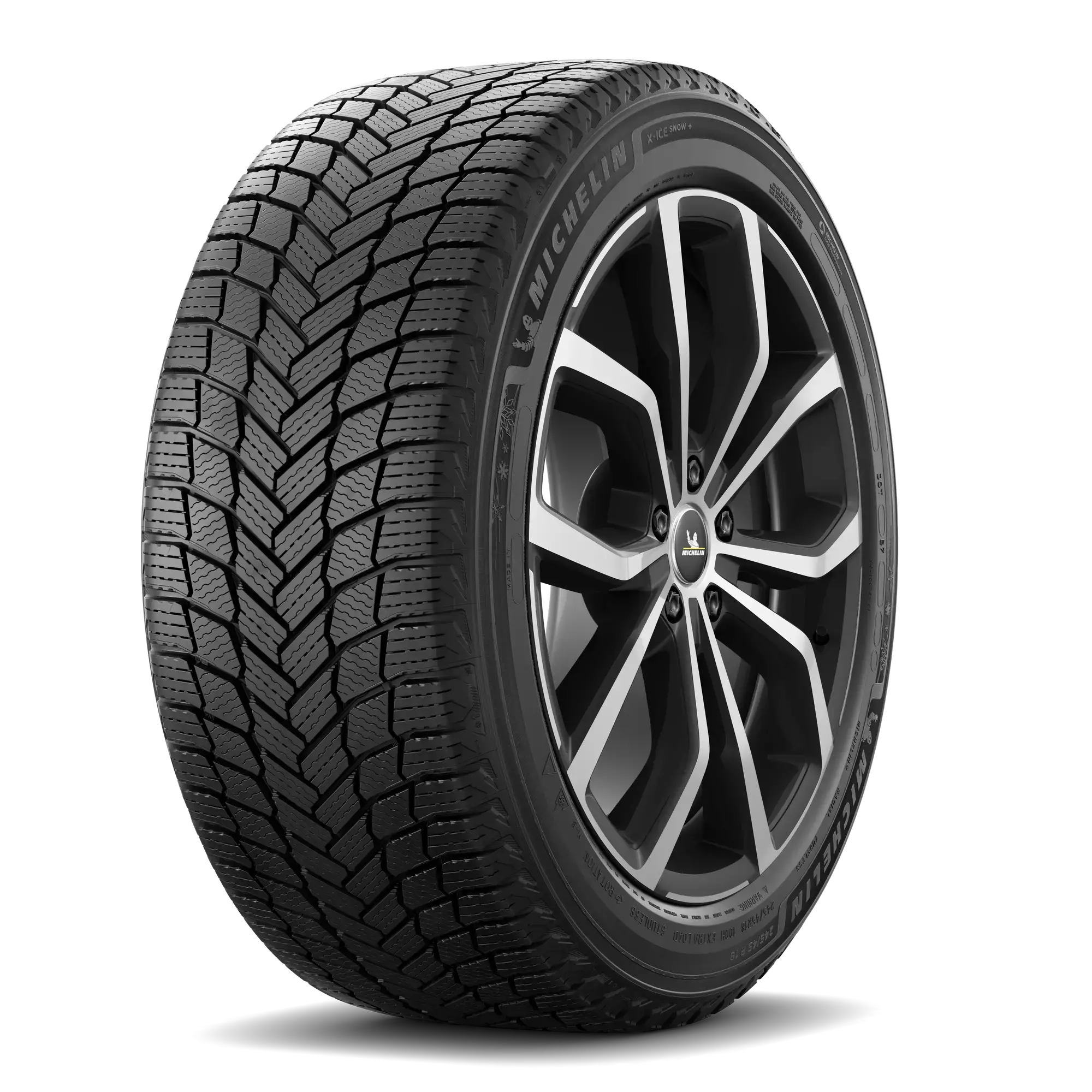 Rengas MICHELIN X-ICE SNOW+ 245/45 R18 100H (Rengas + vanne) Neliö
