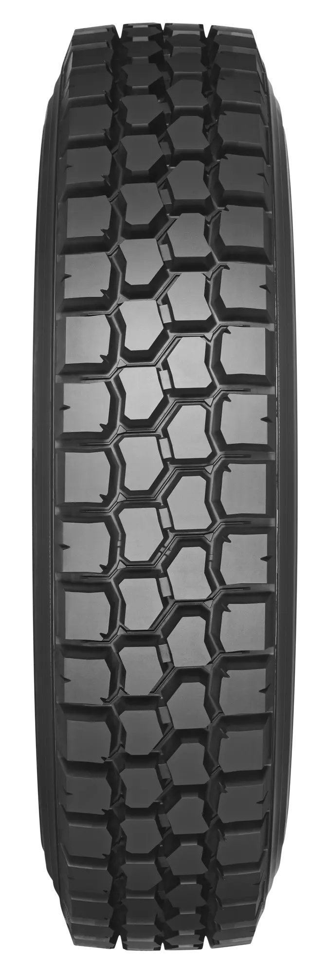 Rendered tread view of a BFGoodrich Cross Control D tire