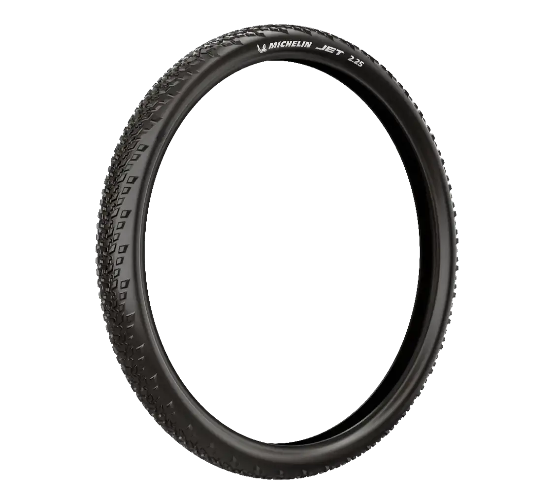 Pneu MICHELIN JET A (pneu + aro) Quadrado