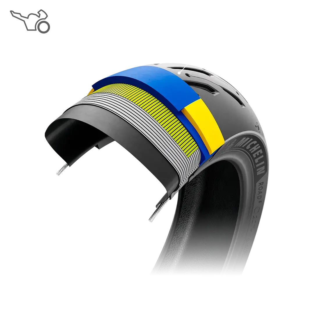 Reifen MICHELIN ROAD 5 Hinterreifen Quadratisch