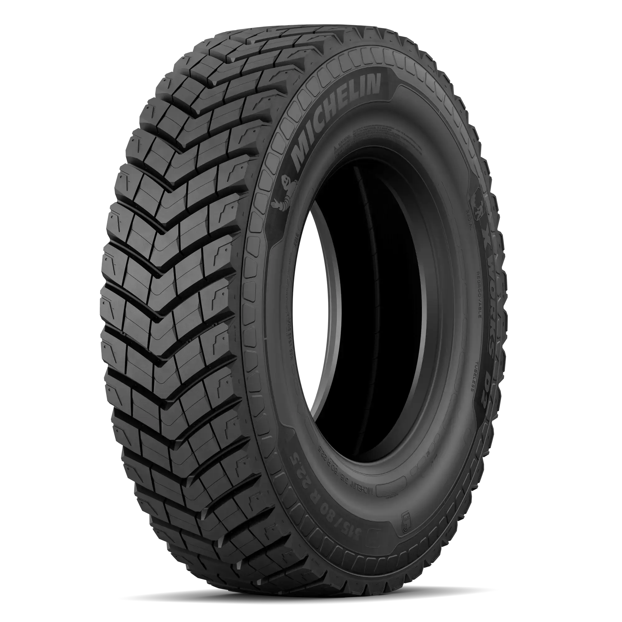 Tyre MICHELIN X WORKS D2 315/80 R22.5 tyre Square