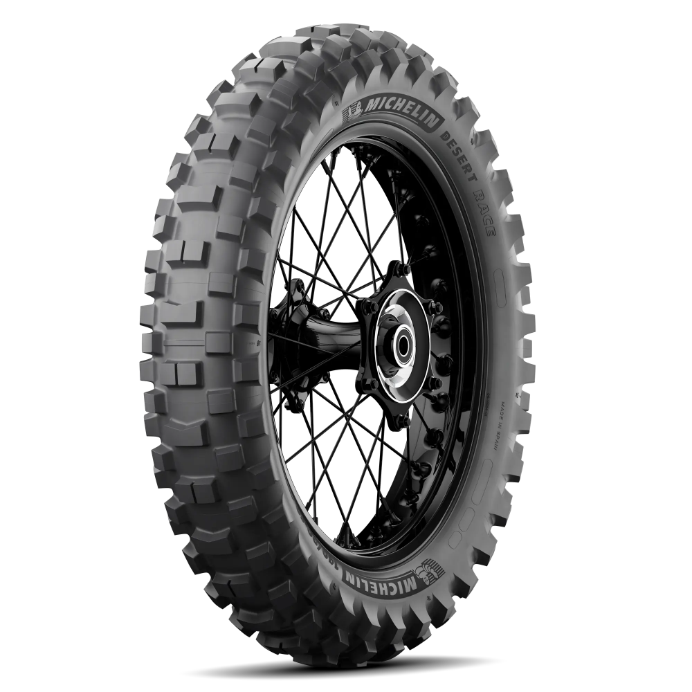 Däck MICHELIN DESERT RACE BAJA Bak Året runt-däck 140/80 18 70R A (däck + fälg) Fyrkantig