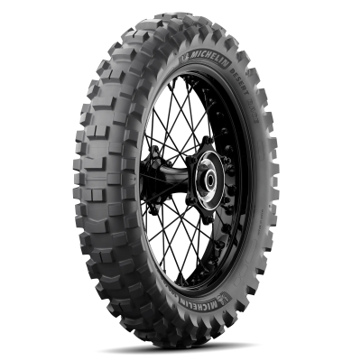 Band MICHELIN DESERT RACE BAJA Achterkant 4-seizoenenband 140/80 18 70R A (band + velg) Vierkant