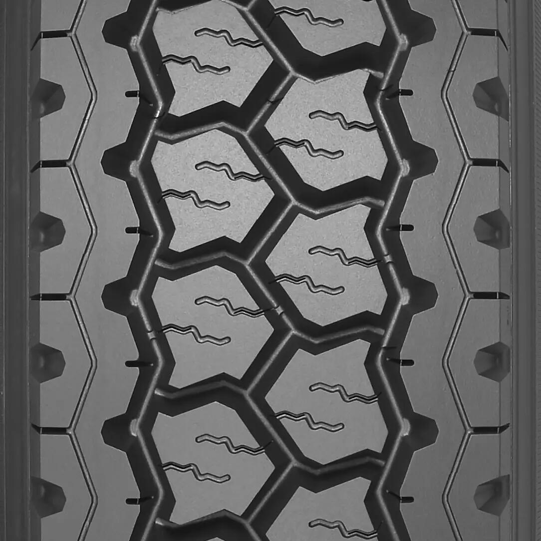 Rendered cutout view of a BFGoodrich DR444 tire