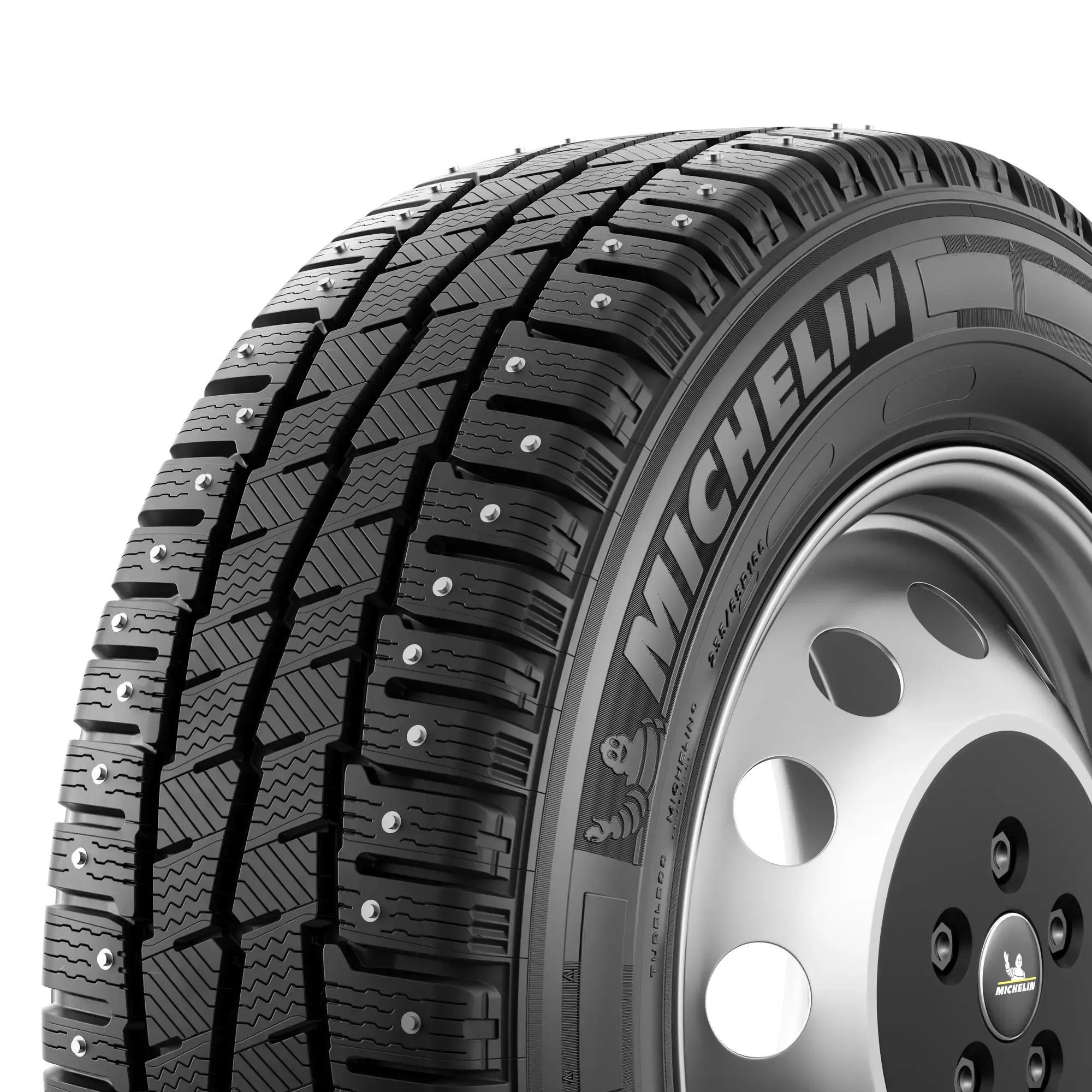 Däck MICHELIN AGILIS X-ICE NORTH Vinterdäck 235/65 R16C 115/113R A (däck + fälg) Fyrkantig