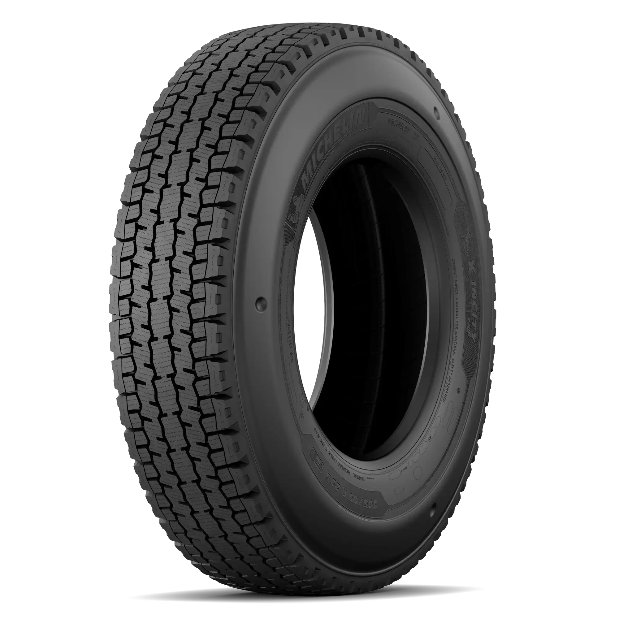 Tire MICHELIN X INCITY GRIP D+ Winter tire 305/85R22.5 tire + rim Square