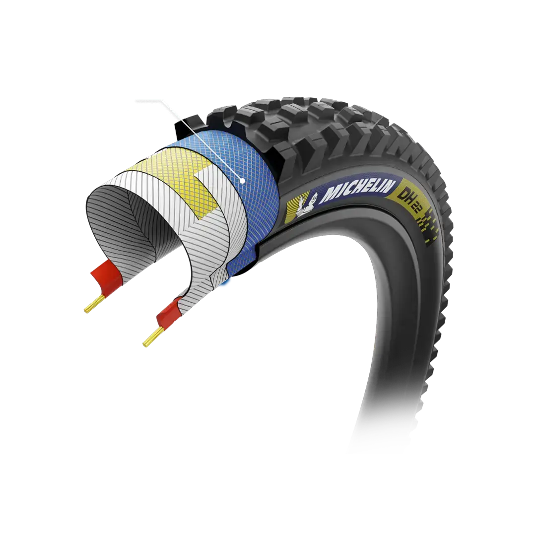 タイヤ MICHELIN DH22 FB RACING LINE スクエア