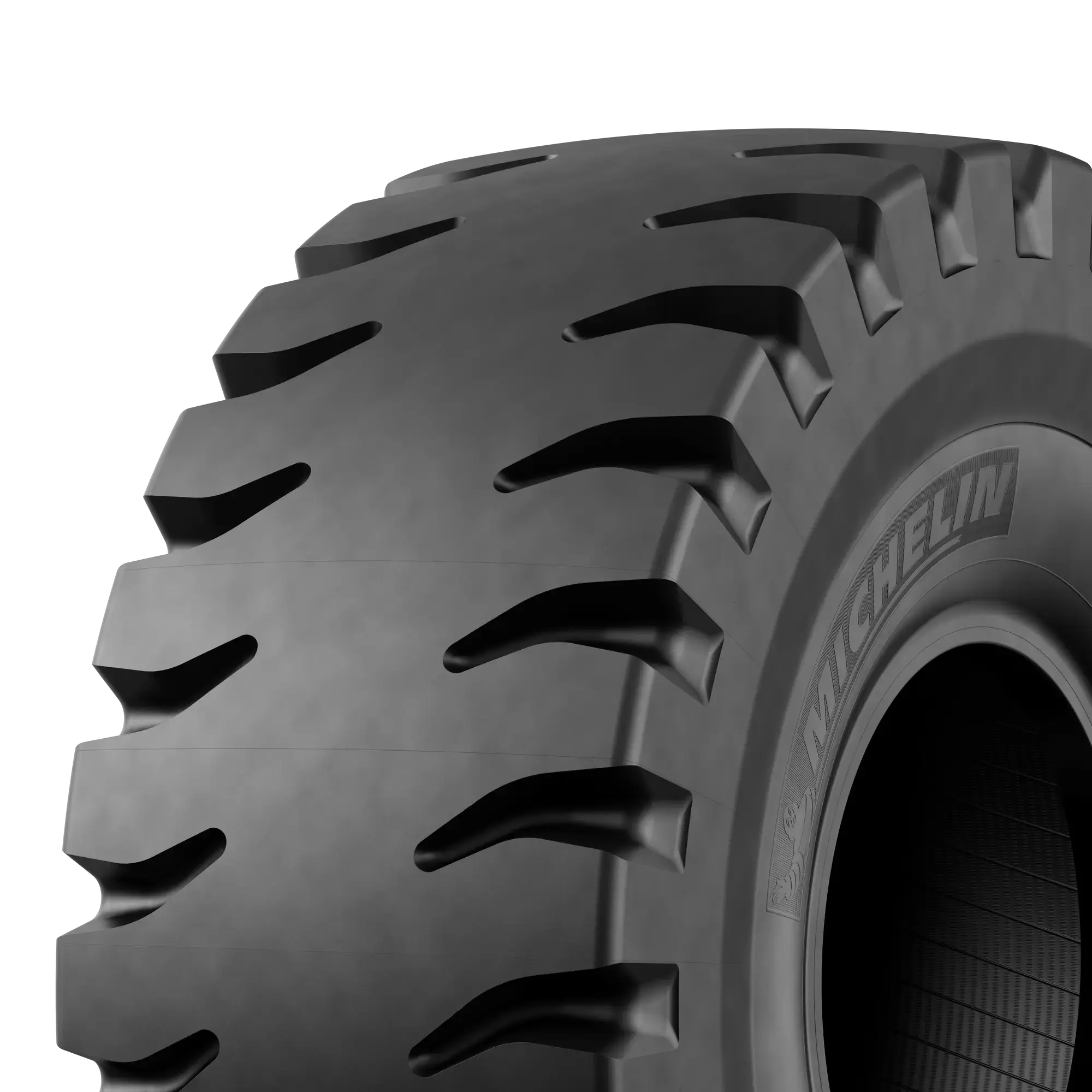 Tire MICHELIN X MINE D2 55/80 R57 tire + rim Square