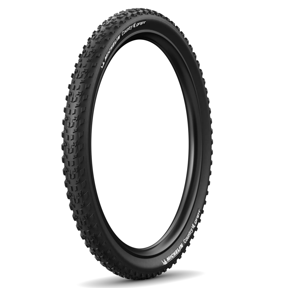 Pneu MICHELIN COUNTRY GRIP'R Avant et arrière 26X2.10 A (pneu + jante) Carré