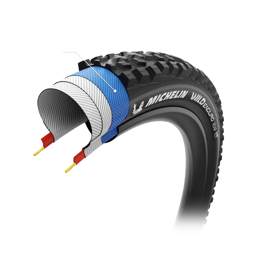タイヤ MICHELIN WILD ENDURO REAR PERFORMANCE LINE スクエア