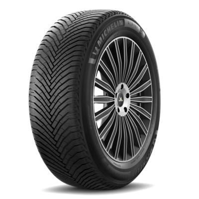 Dæk MICHELIN ALPIN 7 Vinterdæk 255/55 R18 102V XL A (dæk + fælg) Firkant