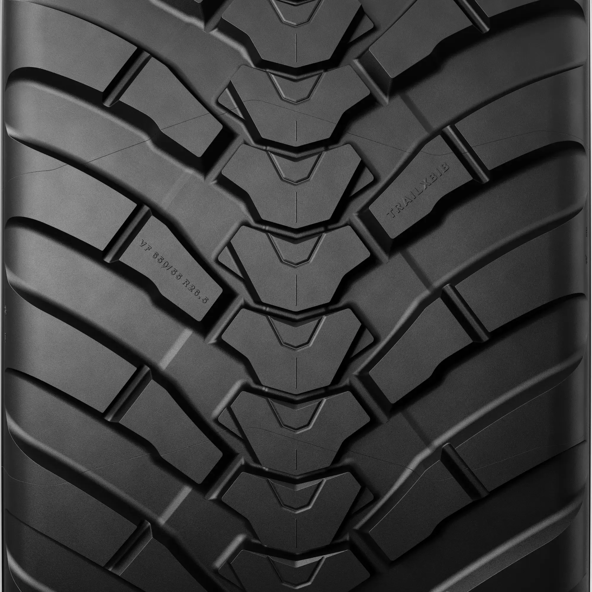 Tire MICHELIN TRAILXBIB All-season tire VF 650/55 R26.5 174D IMP TL tire + rim Square