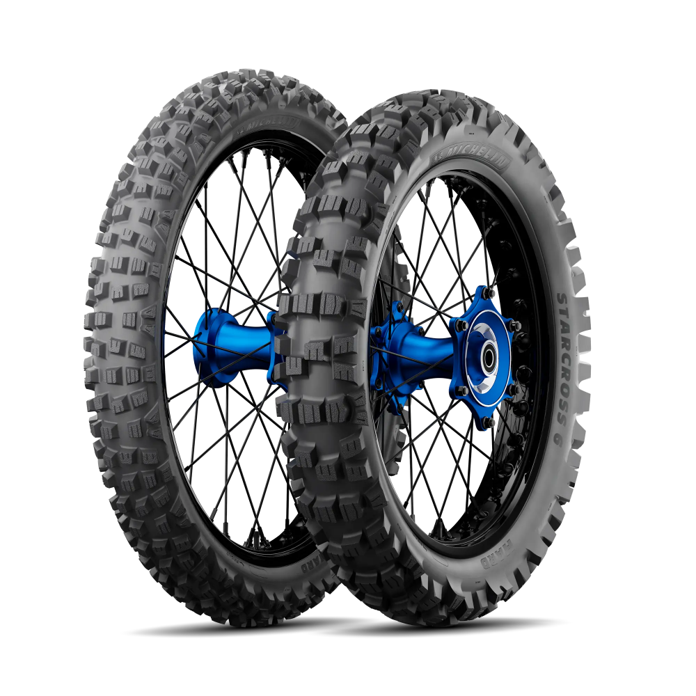 Pneu MICHELIN STARCROSS 6 HARD Conjunto A (pneu + aro) Quadrado