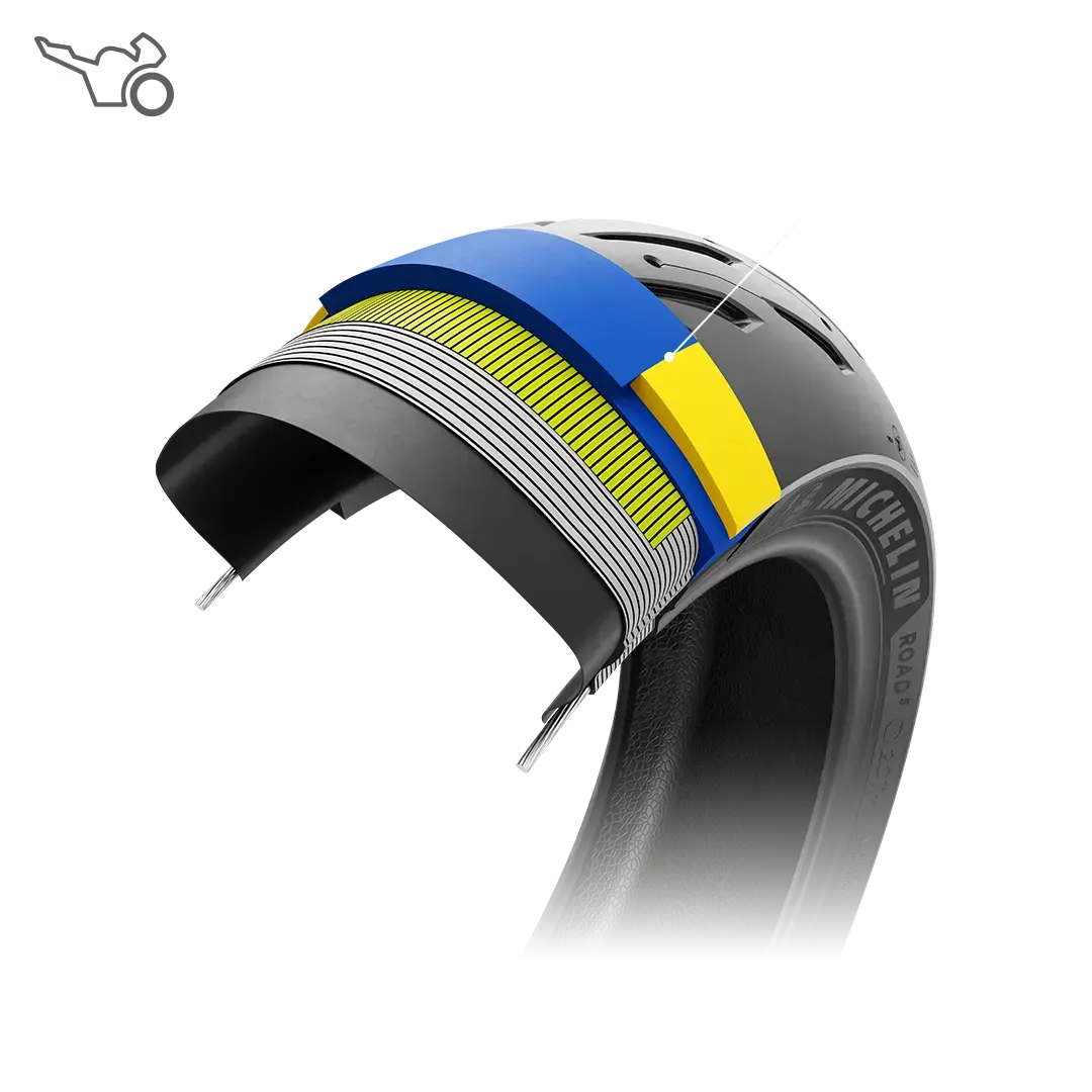 Reifen MICHELIN ROAD 5 Hinterreifen Quadratisch