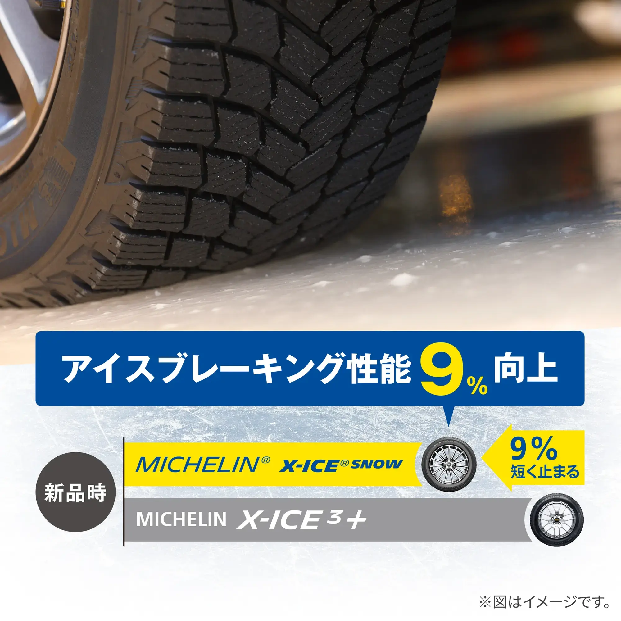 ミシュラン X-ICE3 155/65R13 メーカー不明 winning street Wheel 社外アルミホイール 13インチ 4.5J +43 4H PCD100 中古 4本 MICHELIN X-ICE SNOW | 乗用車用タイヤ | 日本ミシュランタイヤ
