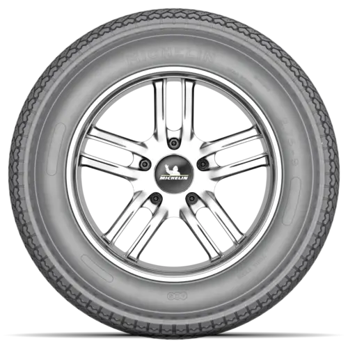 Tyre MICHELIN ACS Front and rear 2.75/0 R9 35J A (tyre + rim) Square