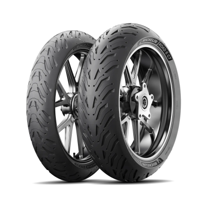 Tyre MICHELIN ROAD 6 GT Set All-season tyre A (tyre + rim) Square