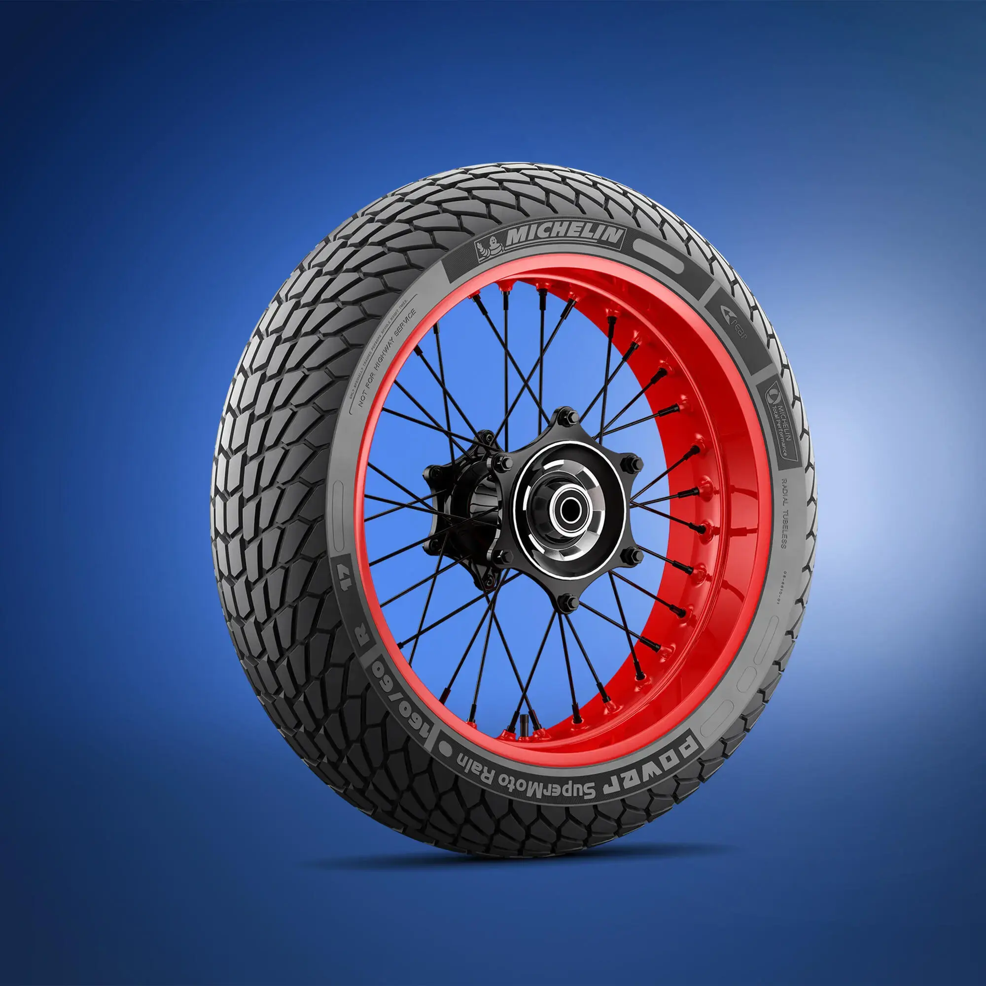 ミシュラン　パワースーパーモト　レインタイヤ【160/60R17 TL】リア Webike | MICHELIN ミシュラン POWER SUPERSPORT MOTO RAIN【160