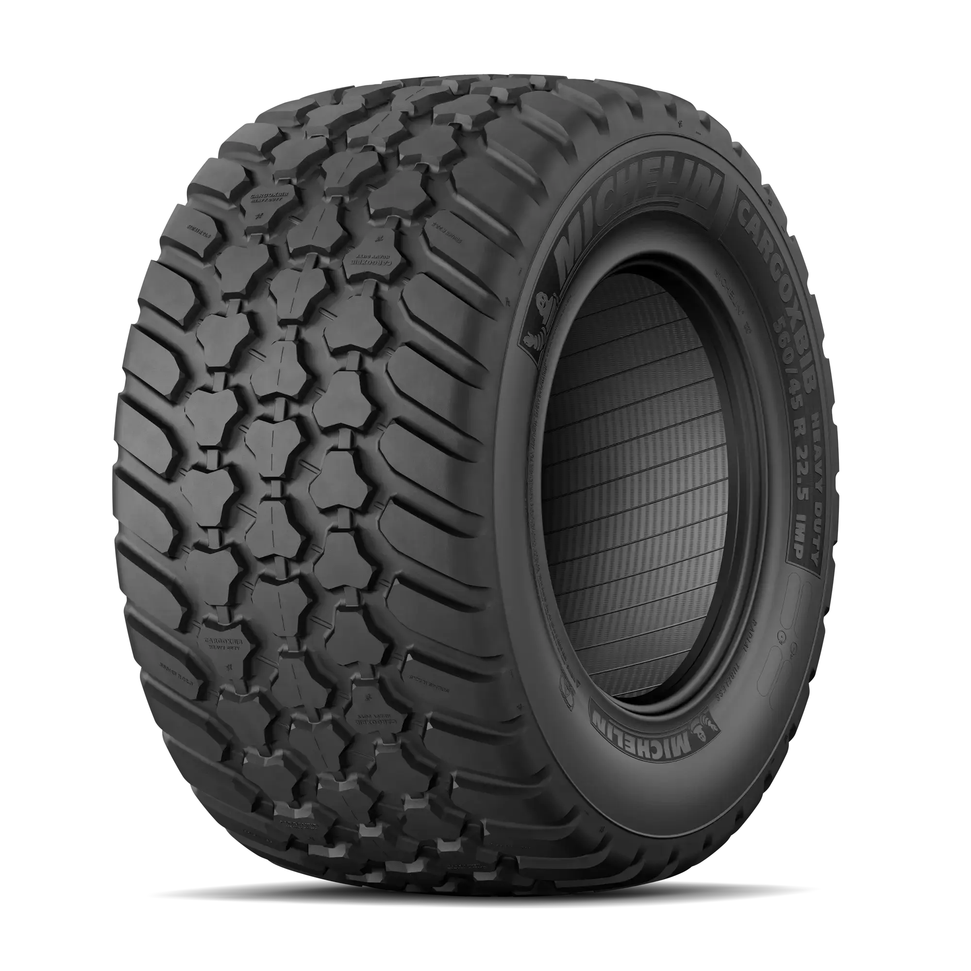 Tire MICHELIN CARGOXBIB HEAVY DUTY 560/45R22.5 tire + rim Square