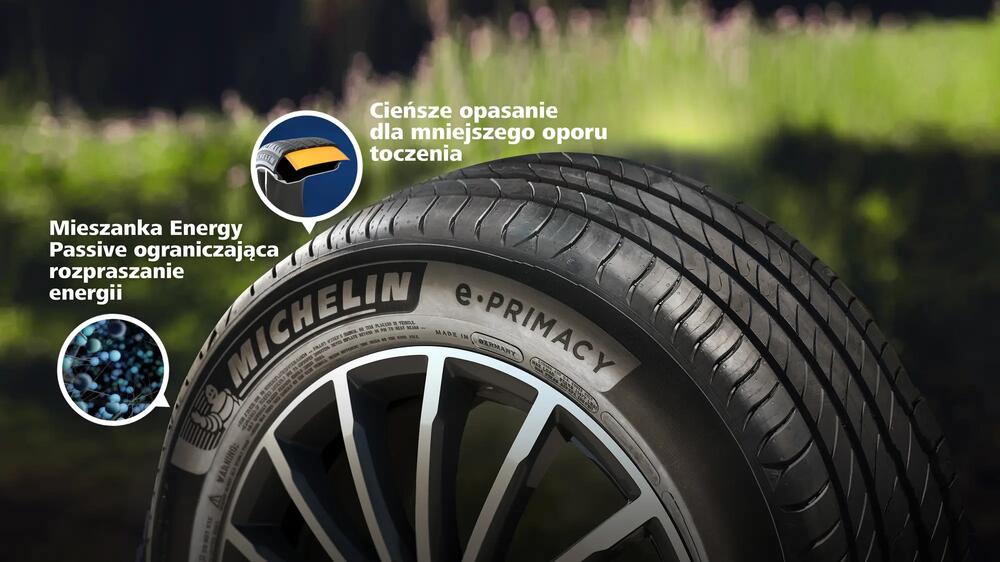 Opona MICHELIN E.PRIMACY Opona letnia Cechy i zalety-2 16/9