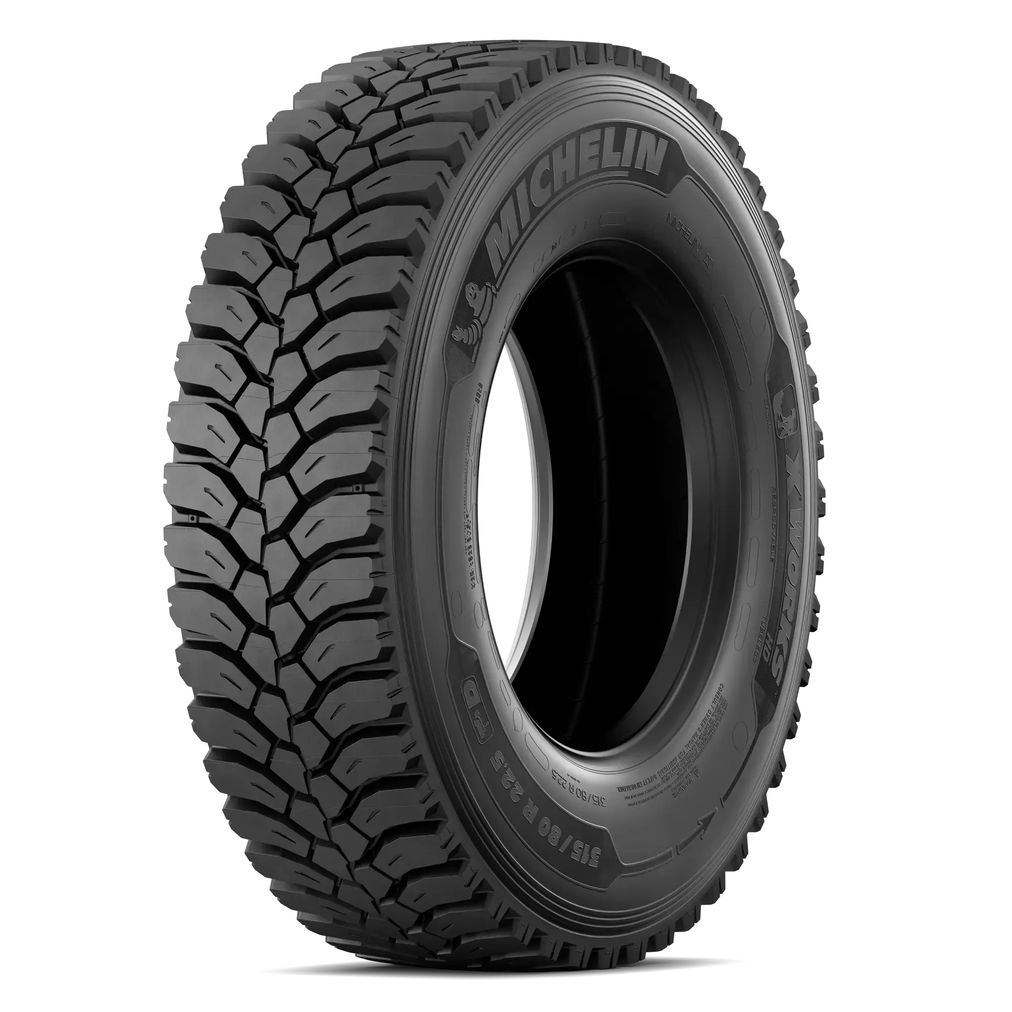 Tyre MICHELIN X WORKS HD D Drive All-season tyre 315/80 R22.5 tyre Square