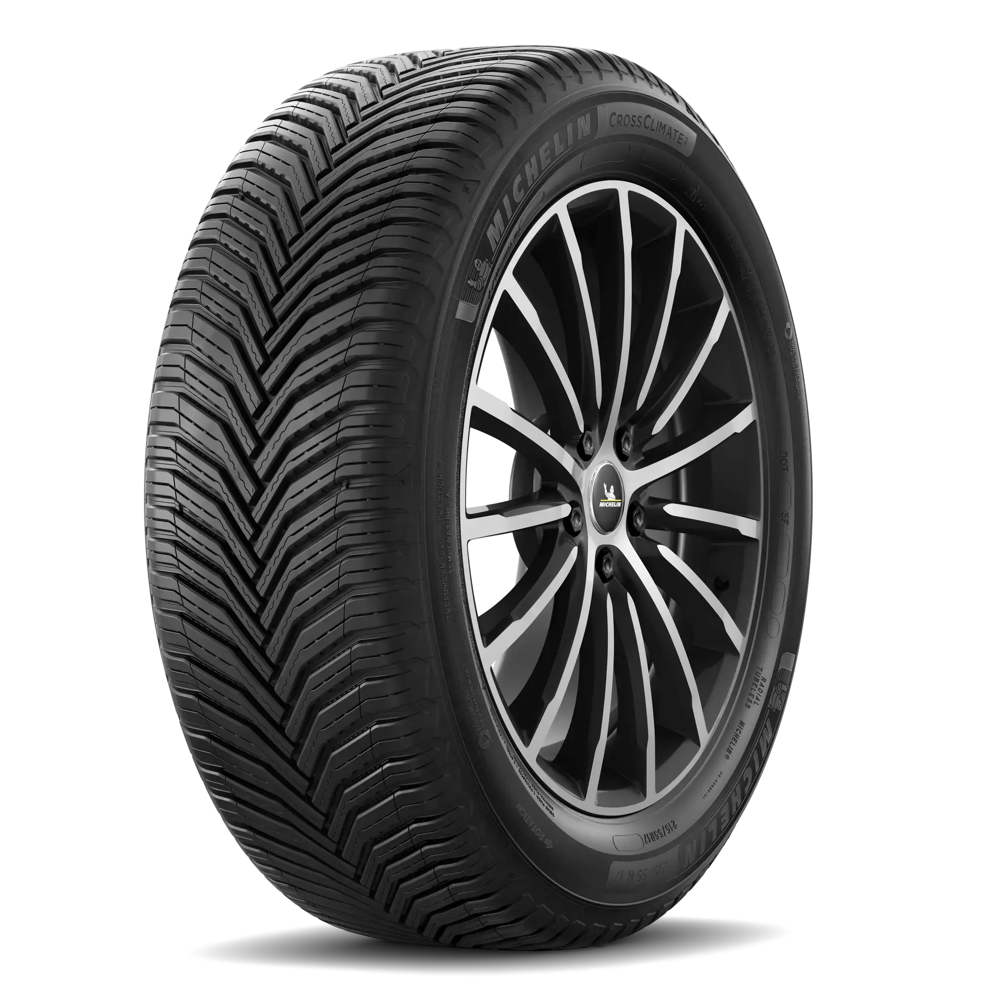 Pneu MICHELIN CROSSCLIMATE 2 A/W Pneu toutes saisons 215/55 R17 94V A (pneu + jante) Carré