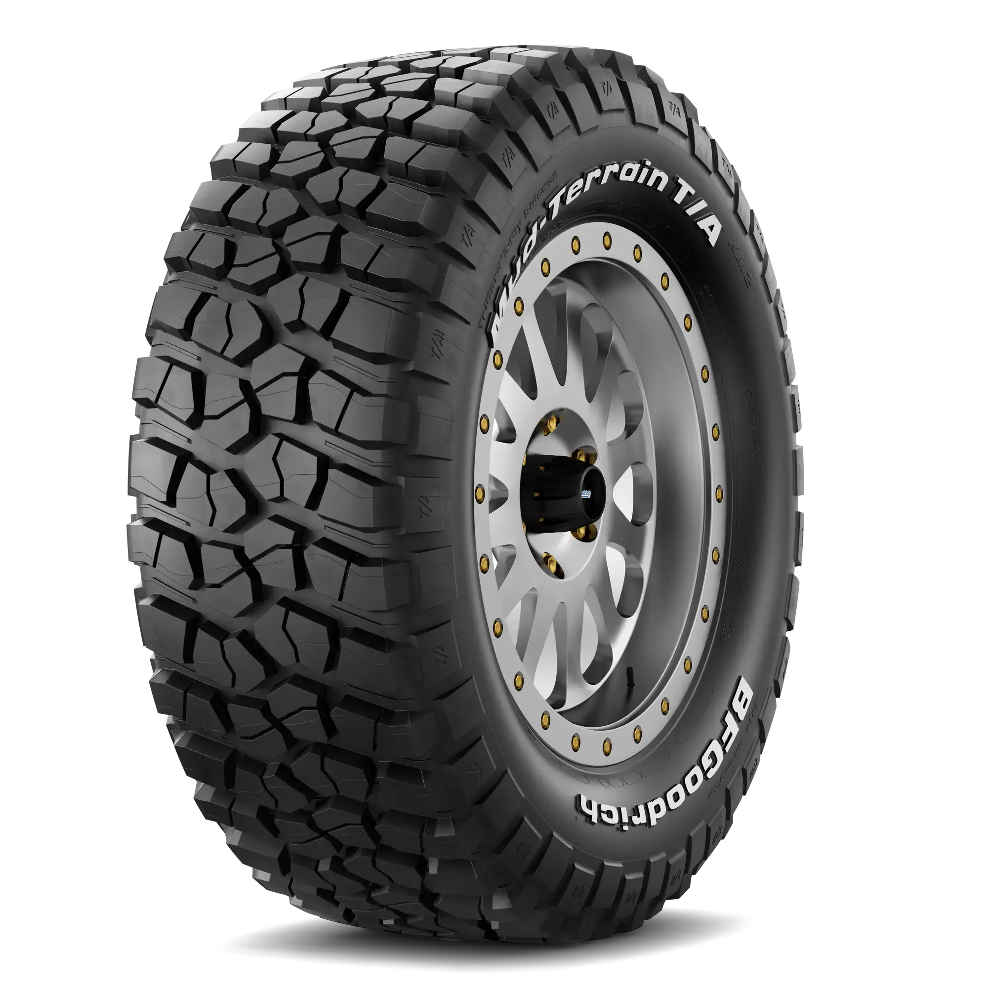 新車外し 中古タイヤ 4本 255/75R17 111/108Q BFグッドリッチ Mud 