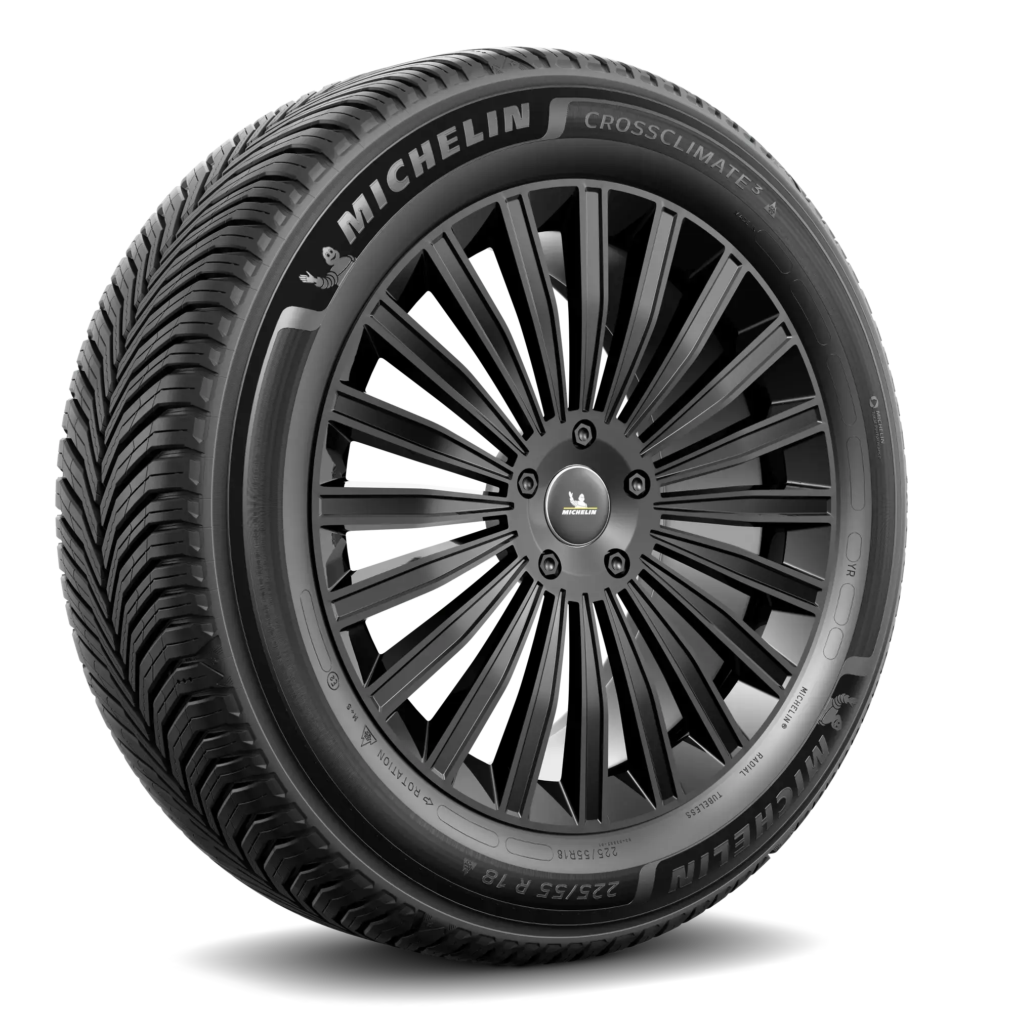 Reifen MICHELIN CROSSCLIMATE 3 225/55 R18 102V XL A (Reifen + Felge) Quadratisch