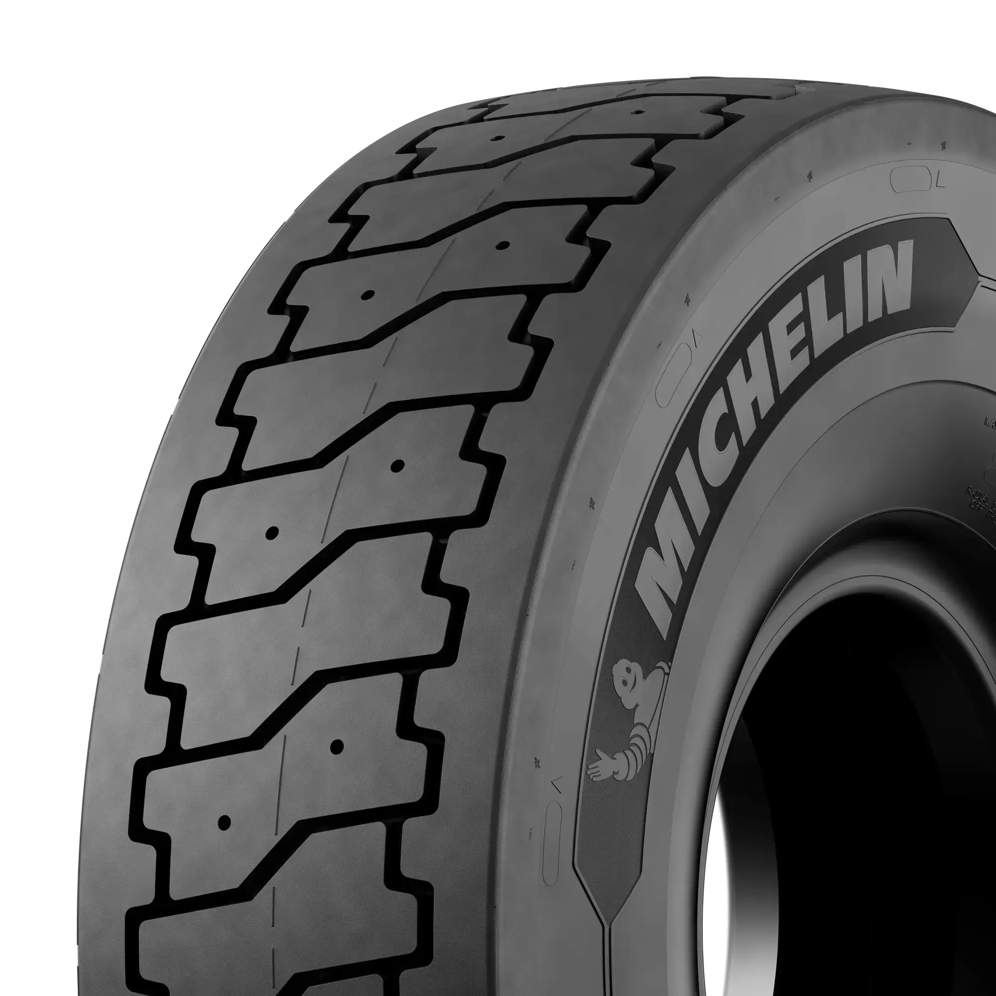 Tire MICHELIN X STACKER 3 HD All-season tire 18.00 R 25 tire + rim Square