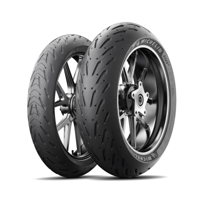 Tyre MICHELIN ROAD 5 Set All-season tyre A (tyre + rim) Square