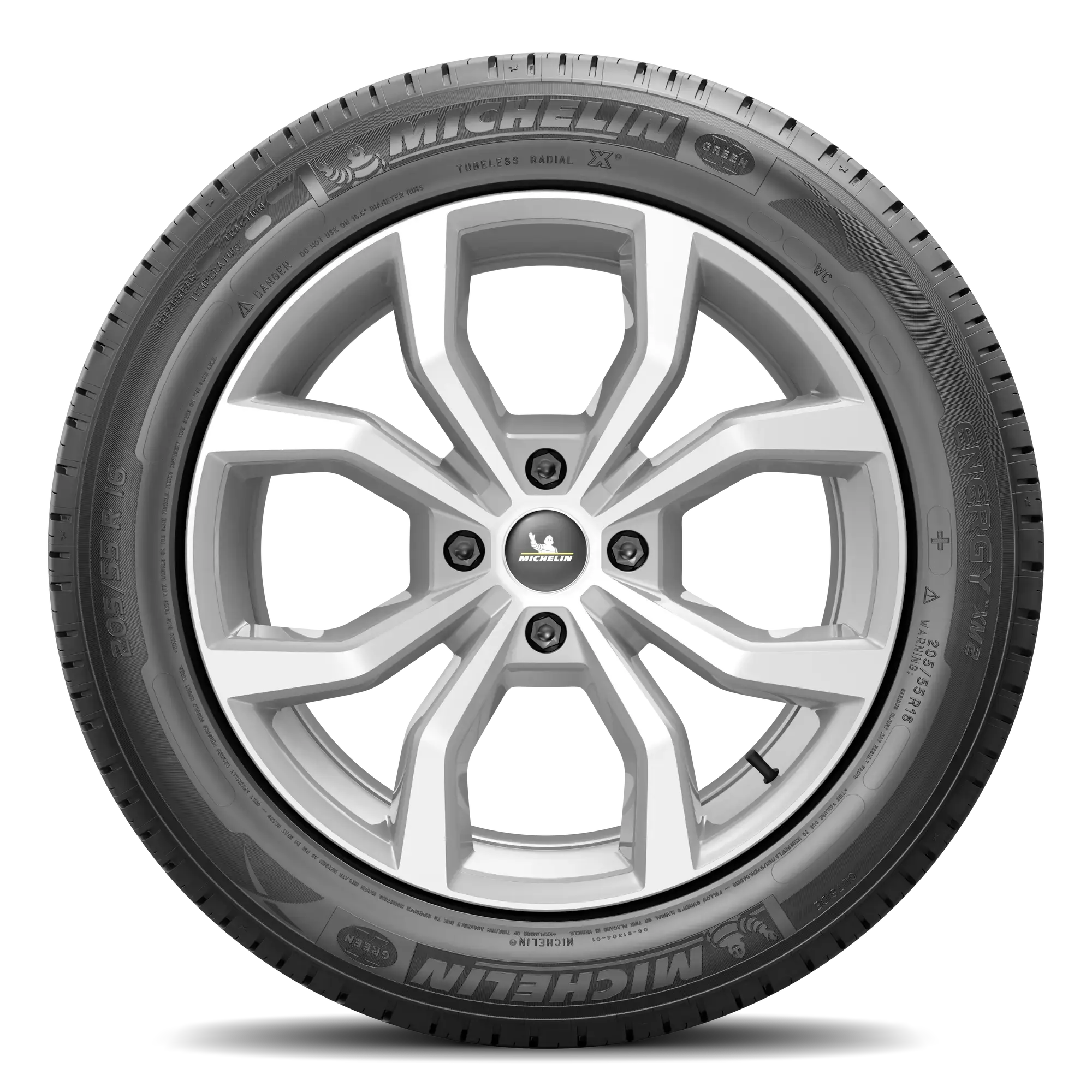 Llanta MICHELIN ENERGY XM2+ Llanta de verano 205/55 R16 91V Una (llanta + rin) Cuadrado