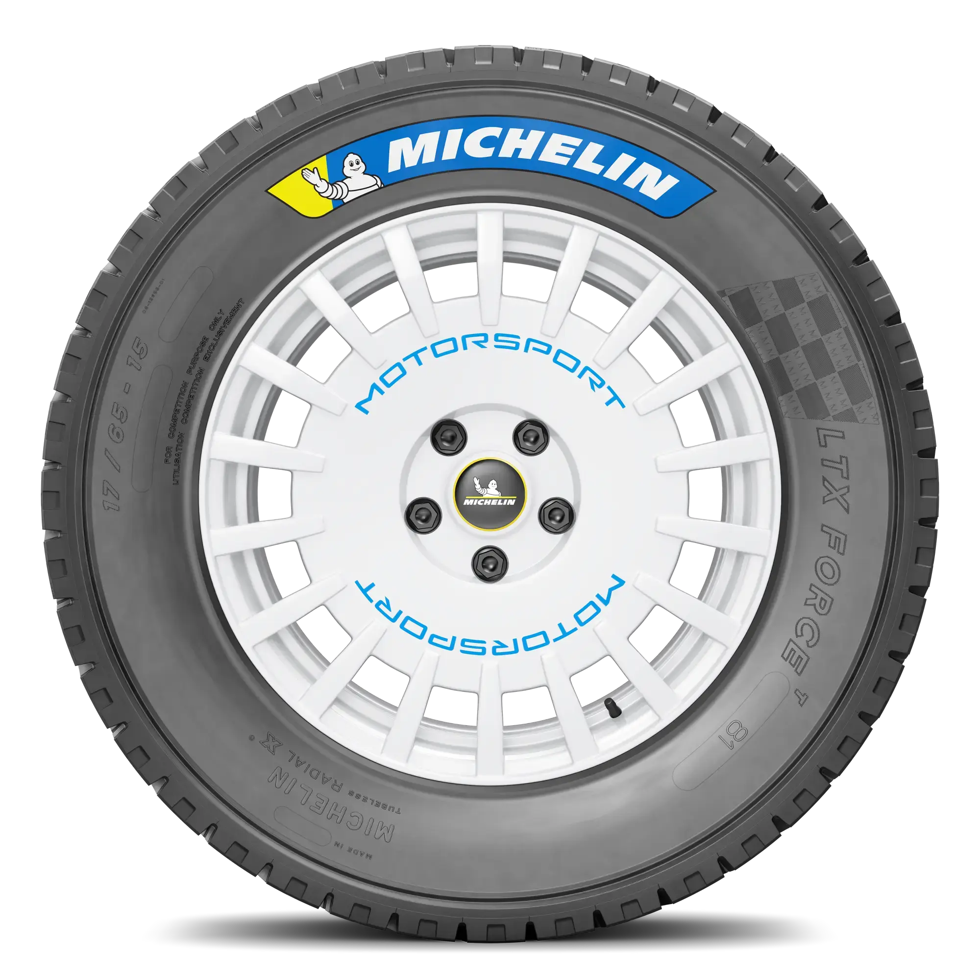 Pneu MICHELIN LTX FORCE T XL 17/65-15 A (pneu + jante) Carré