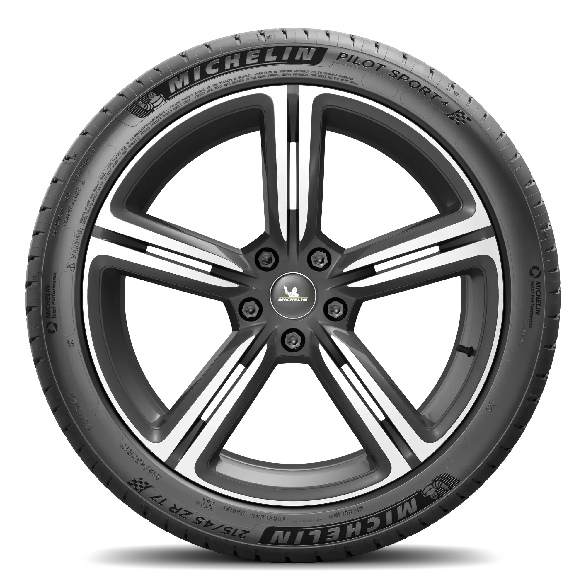 Tyre MICHELIN PILOT SPORT 4 ST Summer tyre 215/45 ZR17 91Y XL A (tyre + rim) Square
